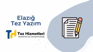 Elazığ tez yazım