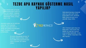Tezde APA Kaynak Gösterme