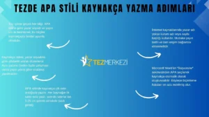 Tezde APA Stili Kaynakça Yazma Adımları